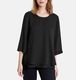 Gerry Weber Collection 3/4 sleeve blouse in layered look - black (11000)