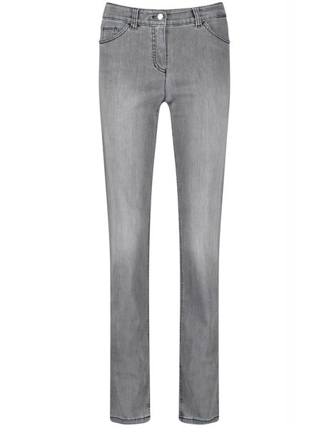 Gerry Weber Edition 5-Pocket Jeans Best4me - gris (275002)