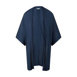 Tom Tailor Knit open cardigan long - blue (11758)