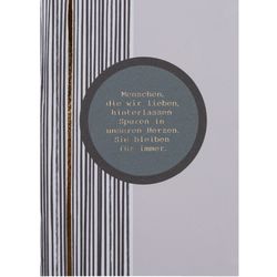 Räder Funeral card (12x17cm) - gray (0)