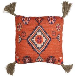 Pomax Cushion (45x45cm) - Aida - orange (ORA)