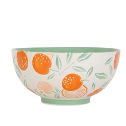 SEMA Design Small salad bowl (Ø18,5x8cm) - orange/cyan (2)
