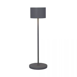 Blomus Lampe de table LED mobile (Ø11x33,5cm) - Farol - gris (00)