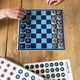 Cookut Dame und Schach - blau (00)