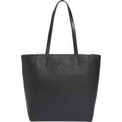 Calvin Klein Tote-Bag mit Monogramm - schwarz (BDS)