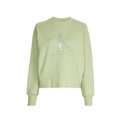 Calvin Klein Jeans Pullover mit Monogramm - grün (L99)