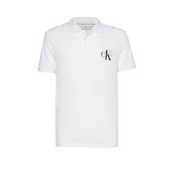 Calvin Klein Jeans Kurzarm-Poloshirt - weiß (YAF)
