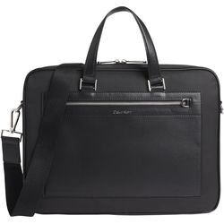 Calvin Klein Laptop bag made from recycled material - black (BAX)