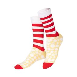 Eat My Socks Socks - Popcorn - red/yellow (00)