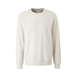 s.Oliver Red Label Fashionable sweatshirt with chest embroidery  - beige (0330)