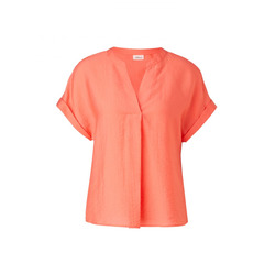 s.Oliver Black Label Tunic blouse with an elongated back - orange (0062)