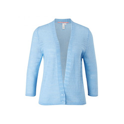 Q/S designed by Structure knit cardigan  - blue (5330)