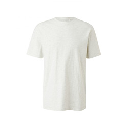 s.Oliver Red Label Melange jersey top - white (0705)