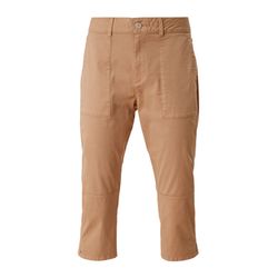 s.Oliver Red Label Regular: Capri trousers - brown (8421)