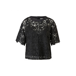 s.Oliver Black Label Lace blouse top - black (9999)