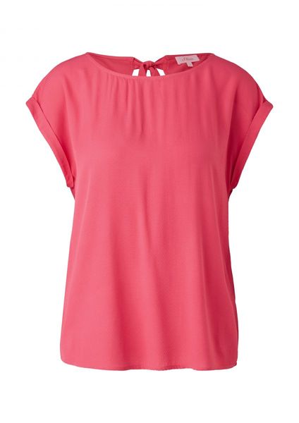 s.Oliver Red Label Blouse with a bow detail - pink (4545)
