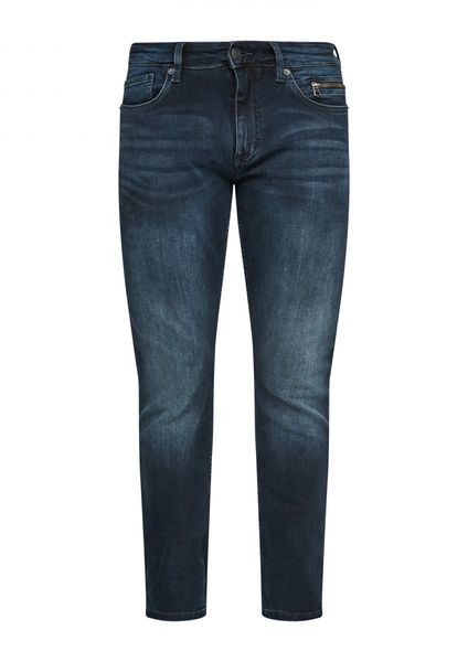 Q/S designed by Slim: Jeans mit Waschung - blau (58Z4)