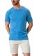 s.Oliver Red Label Meliertes Jerseyshirt - blau (53W0)