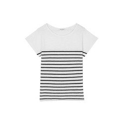 Marc O'Polo Striped T-shirt - white/black (D14)