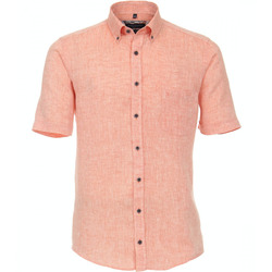 Casamoda Linen casual shirt - orange (451)