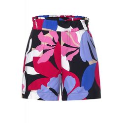 Street One Loose Fit Shorts mit Print - rot (33650)