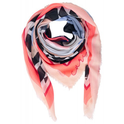 Street One Square scarf - pink (33827)