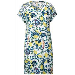 Cecil Dress with print - white (33474)