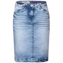 Cecil Mini skirt in jeans - blue (12413)