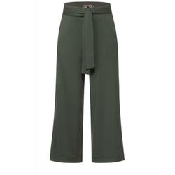 Cecil Loose Fit Pants with Wide Legs - green (13036)