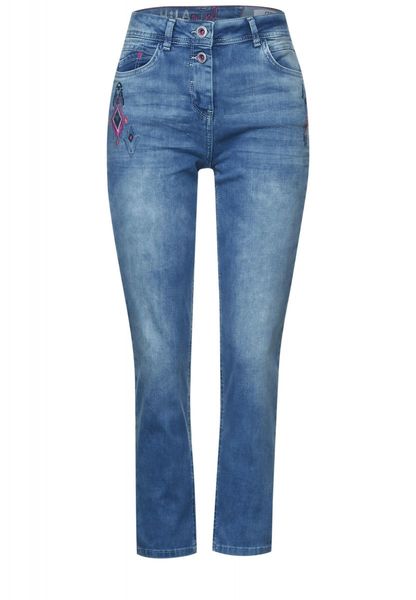 Cecil Slim Fit Jeans - bleu (10301)