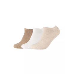 s.Oliver Red Label Paquet de 3 sneakers unisexes - blanc/beige (8200)