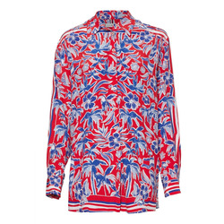 Tommy Hilfiger Pattern blouse with LENZING™ ECOVERO™ - red (0KU)