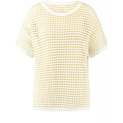 Gerry Weber Collection Slipover sweater - white/orange (09115)