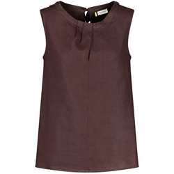 Gerry Weber Collection Linen blouse top - brown (70487)