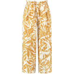 Gerry Weber Collection Printed linen pants - white (09111)