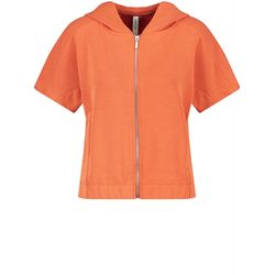 Gerry Weber Edition 1/2 sleeve sweat jacket - orange (60694)