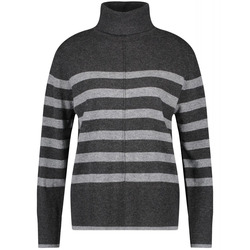Gerry Weber Edition Sweater with stripe pattern - gray (02023)