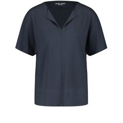 Gerry Weber Casual T-shirt en jersey doux EcoVero - bleu (80890)