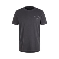 Tom Tailor Denim T-shirt with motif print - gray (29476)