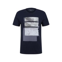 Tom Tailor Denim Fotoprint t-shirt - blau (10668)