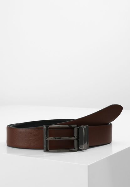 Lloyd Leather belt - brown/black (57)