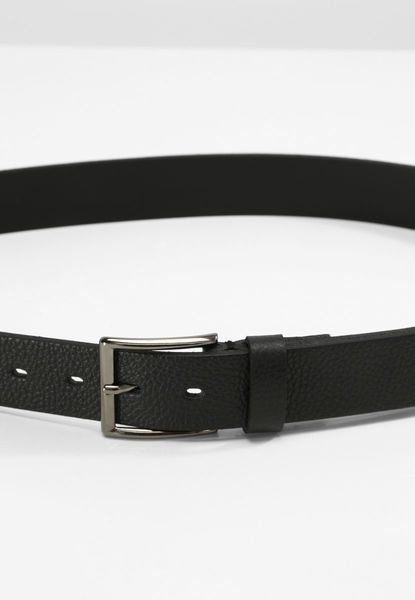 Lloyd Belt with natural grain - black (05)