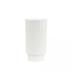 Räder Vase (D:9cm-H:17cm) - blanc (0)
