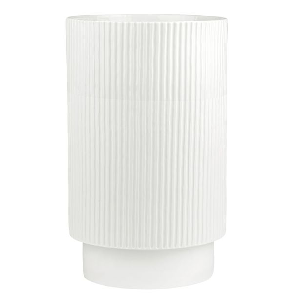 Räder Vase (D: 21,6cm-H: 34,7cm) - weiß (0)