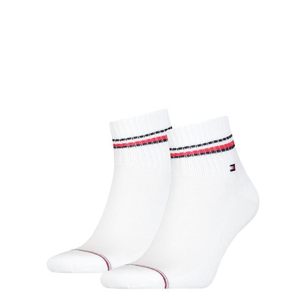 Tommy Hilfiger Iconic Sports Quarter Socken - weiß (300)