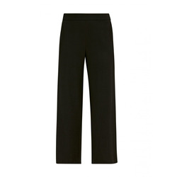 comma Regular: pants with flared legs - black (9999)