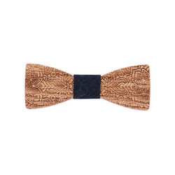 Mr. Célestin Noeud papillon en bois - Bombay Oak - brun (OAK)