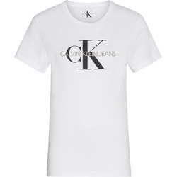 Calvin Klein Jeans Logo-t-shirt - white (112)
