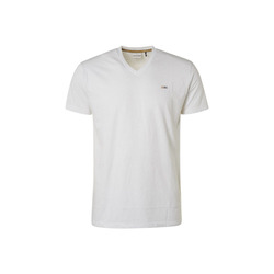 No Excess T-shirt avec col en V - blanc (010)