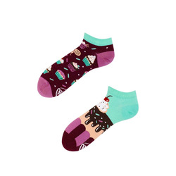 Many Mornings Chaussettes - Cupcake - violet/vert (00)